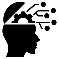 Poster - Critical Thinking Glyph Icon
