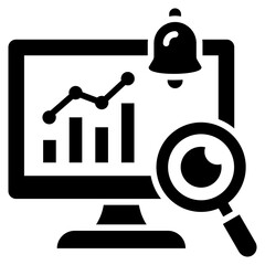 Poster - Monitoring Glyph Icon