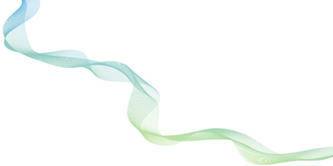 Poster -  abstract multicolor gradient wave lines vector,   flowing lines with gradient texture, soft Waves in light green Colors, green wave line.