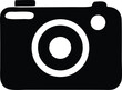 © MdMohidulIslam - Simple black and white camera icon design for digital photography