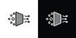 © Vince - Filtration air icon in black. flat graphic vector icon