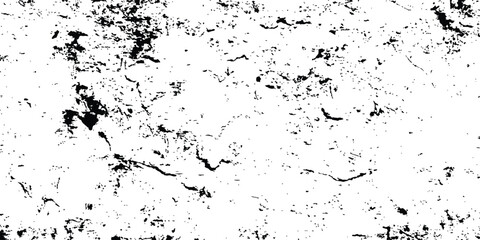 Aufkleber - Grunge black and white grunge texture design isolated white background. Black and white grunge seamless texture, subtle grain texture overlay, Vector background, distressed black texture, 