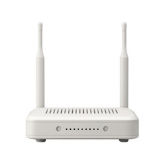 Poster - Modern wireless router with antennas and sleek design for home and office internet connectivity solutions Transparent background or png