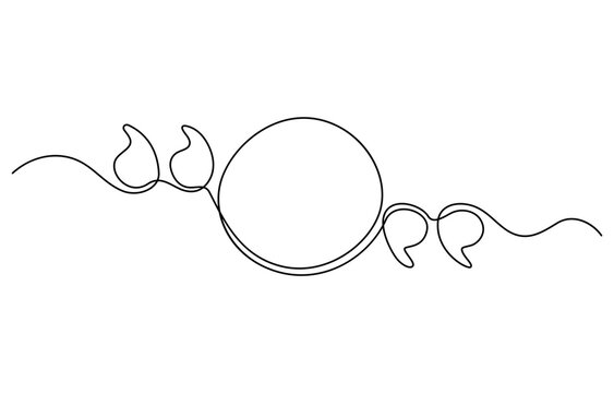 Communication Concept. Continuous Line Quotation Mark Illustration