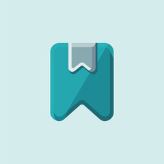 Aufkleber - Bookmark vector icon design, Favourite icon sign symbol for mobile and web