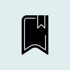 Aufkleber - Bookmark vector icon design, Favourite icon sign symbol for mobile and web
