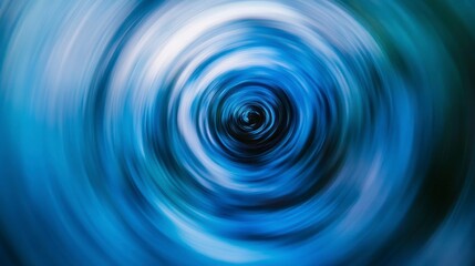 Poster - Abstract swirling blue and white motion blur background.