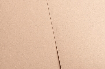 Poster - Elegant background with overlapping sheets of beige and cream designer paper. Geometric shapes with