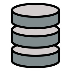 Poster - server vector icon