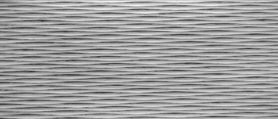 Aufkleber - Gray white  wooden striped wall with pattern of lines.  wall is made of concrete and has rough texture abstract texture background for template pages and banners.