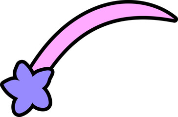 Fototapete - Cute & Aesthetic Y2K Shapes