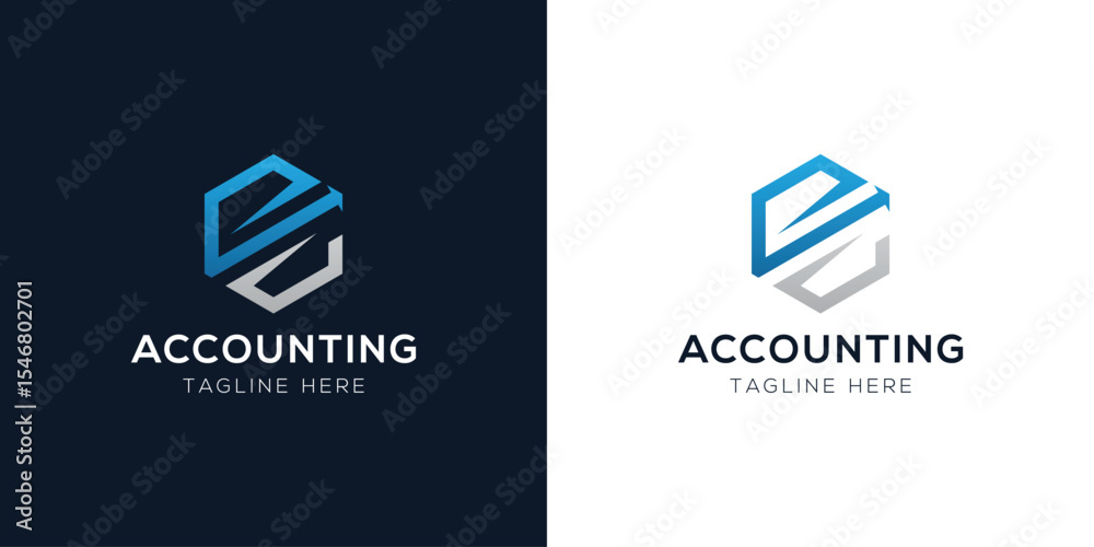 Accounting Logo Design Templates Set | Finance, Tax, Business, and Audit Icon Concepts