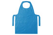 © ArtBox - Clean blue plastic apron isolated on transparent background