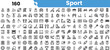 © Sk Sa - A diverse collection of sports icons depicting various athletic activities, perfect for sports enthusiasts and event organizers.