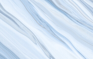 Poster - Marble rock texture blue ink pattern liquid swirl paint white dark that is Illustration background for do ceramic counter tile silver gray that is abstract waves skin wall luxurious art ideas concept.