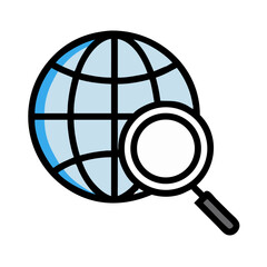 Poster - Global search or research of internet and worldwide web
