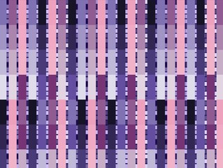 Poster - Full frame shot of colorful striped patterned background, copy space