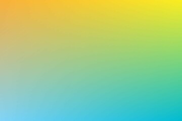 Poster - Full frame shot of isolated multicolored gradient background, copy space