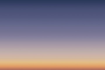 Poster - Abstract gradient sky is showing smooth sunrise transition in flat design, copy space