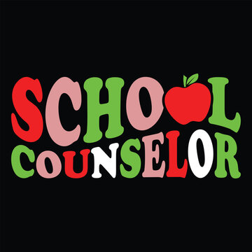 School Counselor Back to school shirt design Shirt design