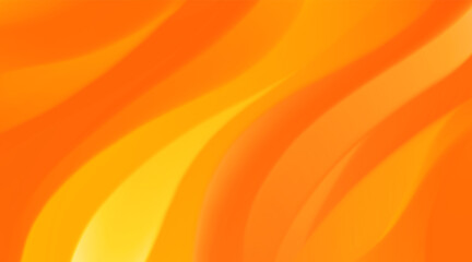 Fototapete - gradient yellow and orange colorful liquid abstract background design