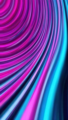Fototapete - Vibrant swirls of purple and turquoise creating a dynamic backdrop for mobile displays