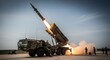 © GedhangKlutuk - Patriot Missile Launch Powerful Display of Military Technology and Defense Readiness.