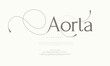 © fourmonths - Modern elegant serif font with luxurious swashes, perfect for branding and editorial design