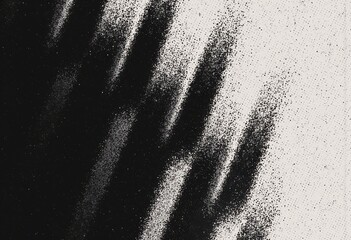 Fototapete - Grayscale pixelated noise pattern with dynamic texture and contrast
