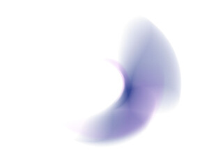 Poster - Abstract 3D Rendered Shape with Soft Lighting and a Fluid Form on Black Background