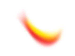 Poster - Abstract vibrant yellow and red curved shape on a black and red background design