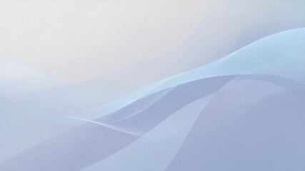 Poster - Abstract Flow of Calmness: Subtle layers of ethereal blues and soft gradients create a sense of tranquility and serenity, embodying a minimalist aesthetic. Abstract Pastel Gradient.