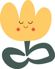Fototapete - Cute and Aesthetic Design Elements