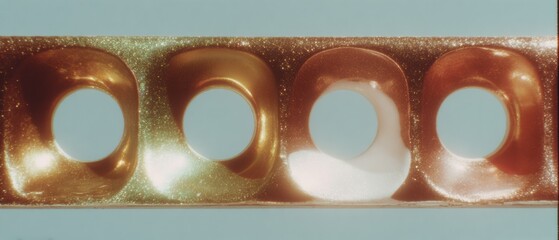 Poster - Macro Shot of Vintage VHS Screen Texture with Film Grain and Dot Background - Nostalgic Analog Media Effect for Creative and Retro Digital Projects