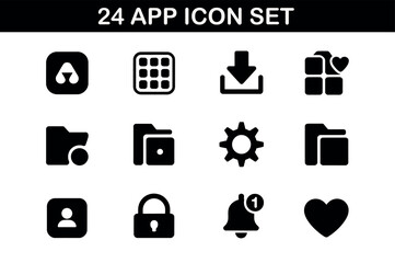 Poster - Minimal 24 App Icon Set
