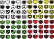 © dimas - Shield Pack Colorful Vector Icon Set