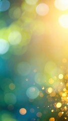 Poster - Captivating light bokeh effects in a vibrant abstract background artistic photography studio environment close-up view