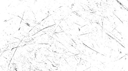 Abstract Black and White Scratch Texture Background Grunge Scratched Overlay Distressed Surface White Background