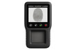 © ArtBox - Forensic fingerprint scanner showing fingerprint on transparent background