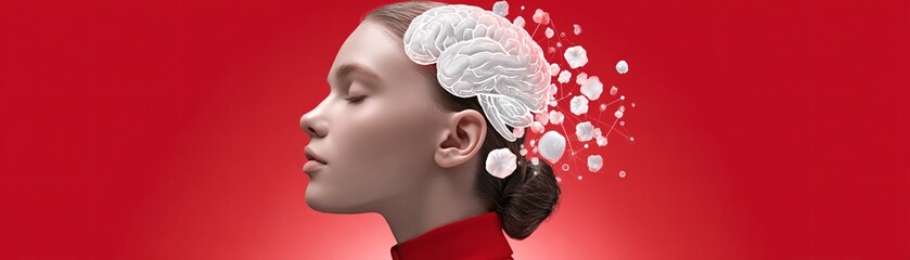 Poster - The fusion of Generative AI with AI Intelligence captured in a magazine photography style, emphasizing the impact and potential of AI-driven solutions in various sectors, with sleek visuals and
