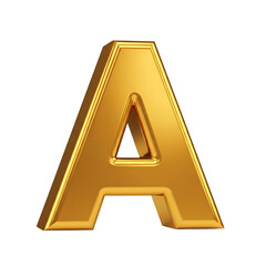 Fototapete - A single capital letter 