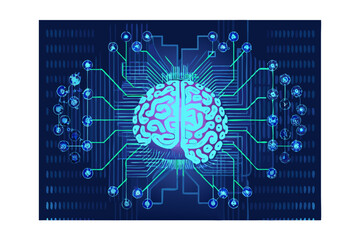 Poster - Artificial intelligence brain circuitry network data