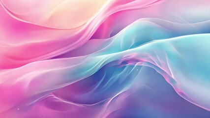 Fototapete - Soft pastel abstract background with smooth blends of pink and blue hues for artistic inspiration, Soft pastel abstract background with a blend of pink, purple, and blue hues Art and design concept
