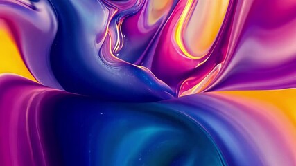 Fototapete - Vibrant abstract motion background featuring colorful swirls and gradients at a festive atmosphere, Abstract motion defocused background, colorful festive bokeh in blue
