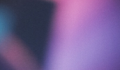 Fototapete - purple Gradient background colors with noise effect Grain Wallpaper Grainy noisy textured blurry texture abstract Digital noise gradient.