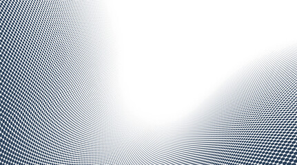 Poster - Dotted vector abstract background, light grey dots in perspective flow, dotty texture abstraction, big data technology image, cool backdrop.