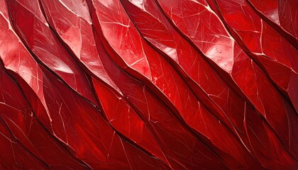 Aufkleber - Abstract Red Textured Background  Rich Deep Crimson Color Diagonal Pattern Design
