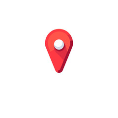 Poster - Map marker pointer icon location symbol map vector