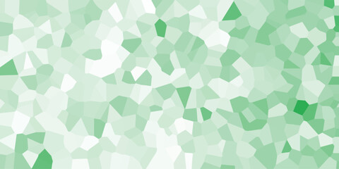 Aufkleber - abstract green mosaic pattern background depicting a stained glass or cellular aesthetic suitable fo
