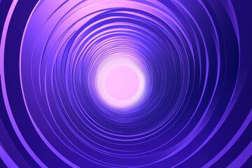 Poster - Creative graphic layouts featuring smooth purple circular patterns for advertising